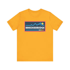 Buy gold Breckenridge, Colorado T Shirt - Retro Graphic Tee