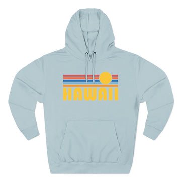 Buy blue-mist Premium Hawaii Hoodie - Retro Sun Unisex Sweatshirt
