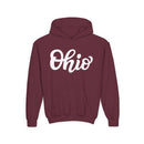 Ohio Youth Hoodie - Cozy Unisex Pullover, Kids Ohio Sweatshirt, Soft Cotton Blend Hoody-6