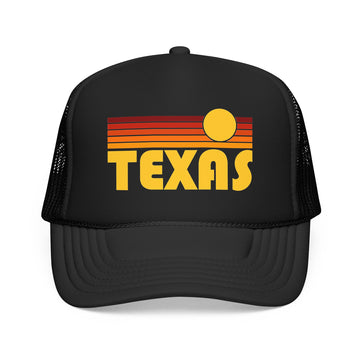Texas Retro Sunset Trucker Hat