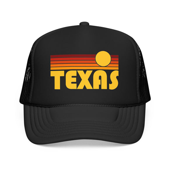Texas Retro Sunset Trucker Hat