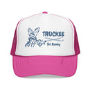 Truckee, California Ski Bunny Trucker Hat-5