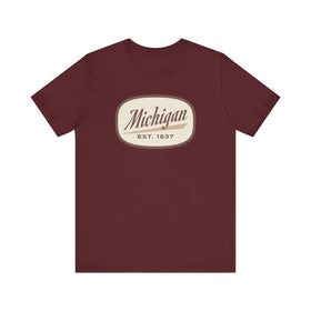 Michigan T-Shirt - Retro Unisex Michigan Shirt