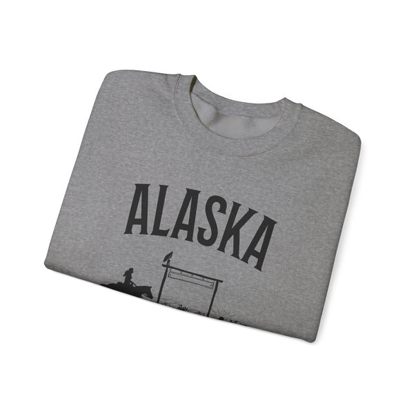 Alaska Sweatshirt - Mountain Cowgirl Graphic Crewneck