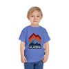 Alaska Toddler T-Shirt - Retro Palm Tree Unisex Toddler Alaska Shirt