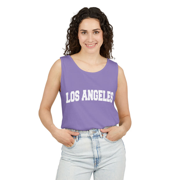 Los Angeles, California Tank Top Unisex | Comfort Colors - 100% Cotton