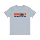 Retro Jackson Hole, Wyoming T-shirt, Mountain Tee, Vintage Jackson Hole Unisex Jersey Shirt, Outdoor Hiking Apparel-6