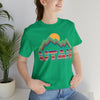 Utah T Shirt Retro Mountain - Unisex Utah Shirt