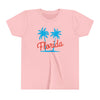 Florida Youth Shirt - Retro Palm Tree Florida Kid's T-Shirt