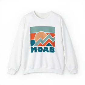 Moab, Utah Sweatshirt - Unisex Crewneck Moab Sweatshirt