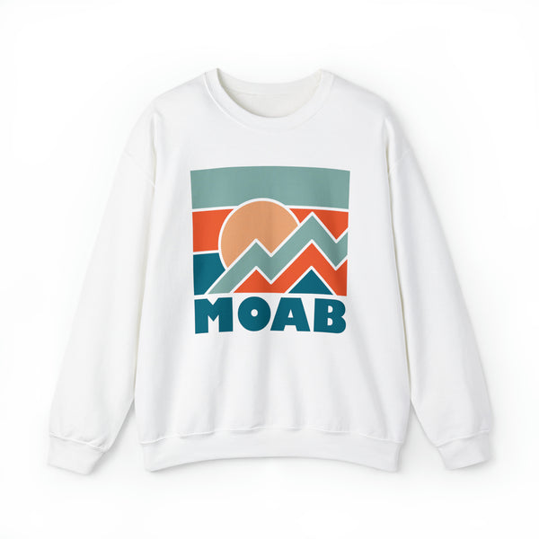 Moab, Utah Sweatshirt - Unisex Crewneck Moab Sweatshirt