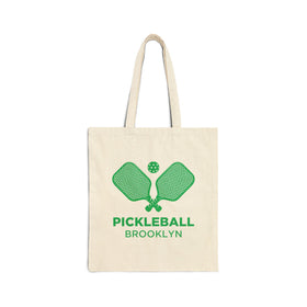 Brooklyn, New York Cotton Canvas Pickleball Brooklyn Tote Bag