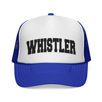 Buy royal Whistler, Canada Collegiate Style Trucker Hat