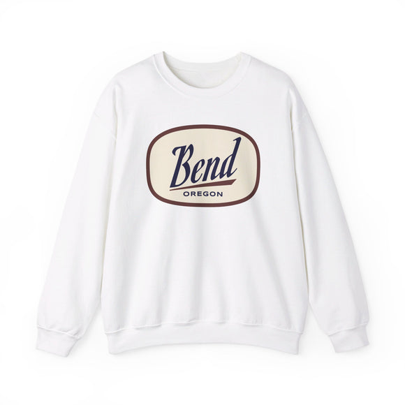 Bend, Oregon Sweatshirt - Unisex Retro Crewneck Bend Sweatshirt