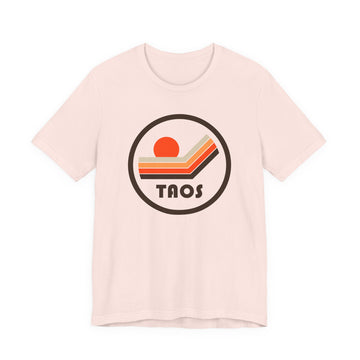 Taos, New Mexico T-Shirt - Sunset Mountain Graphic Tee