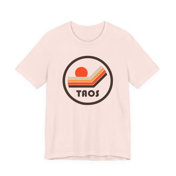 Taos, New Mexico T-Shirt - Sunset Mountain Graphic Tee