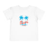 Miami, Florida Toddler T-Shirt - Retro Palm Tree Toddler Miami Shirt