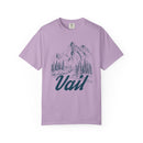 Vail, Colorado Graphic Tee - Mountain Illustration Vail T Shirt-5