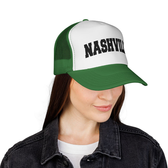 Nashville, Tennessee Collegiate Style Trucker Hat