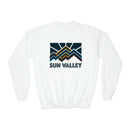 Sun Valley, Idaho Youth Sweatshirt - Unisex Kid's Sun Valley Crewneck Sweatshirt-1