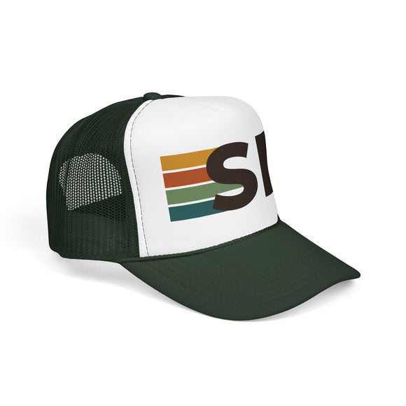 San Diego, California Trucker Hat - SD Abbr retro cap