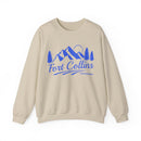 Fort Collins, Colorado Sweatshirt - Unisex Mountain Fort Collins Sweatshirt-4