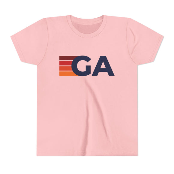 Georgia Youth Tee - Retro GA T-Shirt