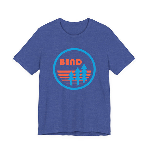 Bend Oregon T-Shirt Retro Forest