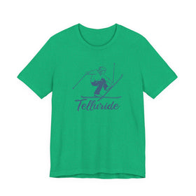 Buy heather-kelly Telluride, Colorado T Shirt - Vintage Ski Graphic Tee