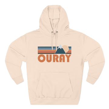 Ouray, Colorado Hoodie - Retro Mountain Unisex Sweatshirt