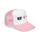 San Francisco, California Retro Trucker Hat - Lightning Foam Cap-8