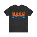 Bend, Oregon Shirt - Mountain Sunset Unisex Bend T-Shirt-4