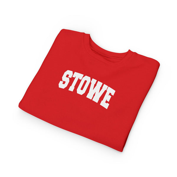 Stowe, Vermont Sweatshirt - Stowe Toddler Crewneck Sweatshirt