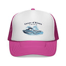Coeur d Alene, Idaho Wakeboard Boat Trucker Hat-4