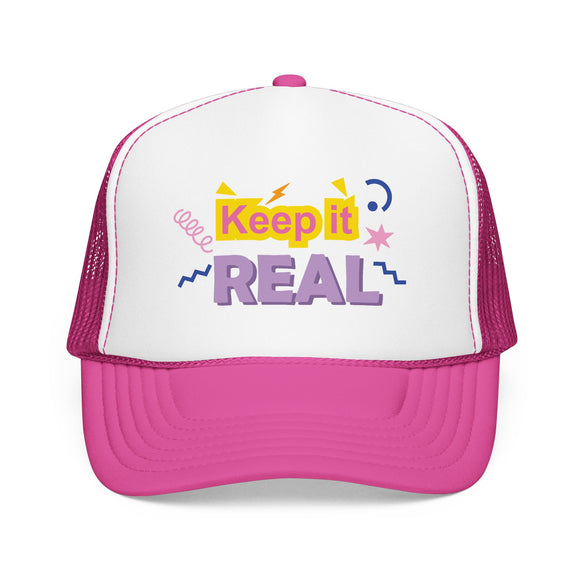 Keep It Real Trucker Hat Boho