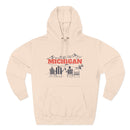 Premium Michigan Après-ski Hoodie - Unisex Sweatshirt-3