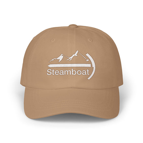 Steamboat, Colorado Dad Hat - Embroidered Steamboat Classic Dad Cap