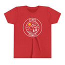 Stowe, Vermont Youth Shirt - Retro Mountain Stowe Kid's T-Shirt-2