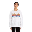 Colorado Sweatshirt - Retro Mountain & Birds Unisex-4
