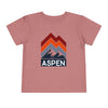 Aspen, Colorado Toddler T-Shirt - Retro Palm Tree Toddler Aspen Shirt