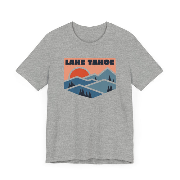 Lake Tahoe, California T Shirt - Retro Graphic Tee