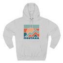 Montana Hoodie - Retro Mountain Unisex Sweatshirt-3
