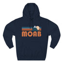 Moab, Utah Hoodie - Retro Mountain Unisex Sweatshirt-7