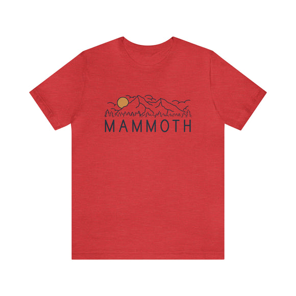 Mammoth, California T-Shirt - Retro Unisex Mammoth Shirt