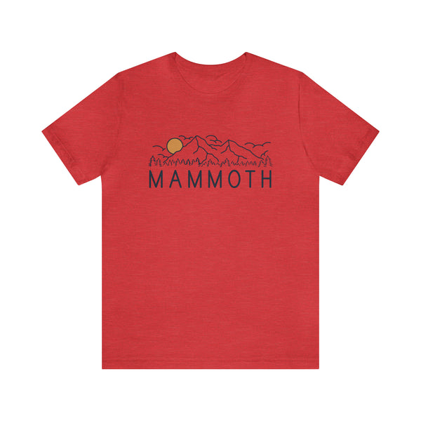 Mammoth, California T-Shirt - Retro Unisex Mammoth Shirt