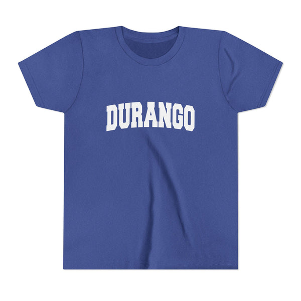 Durango, Colorado Youth Graphic Tee - Kids Durango T Shirt