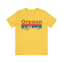 Oregon T-Shirt - Mountain Sunset Unisex Oregon Shirt-9