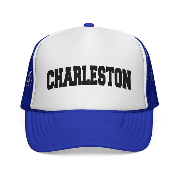 Charleston, South Carolina Collegiate Style Trucker Hat