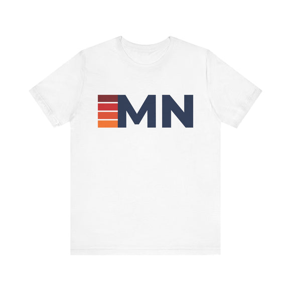 Minnesota Retro Stripes T-Shirt | Minnesota State Tee