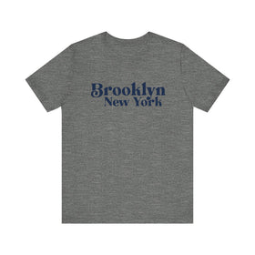 Brooklyn New York Graphic Tee, Casual T-Shirt, Vintage Style Shirt - 0